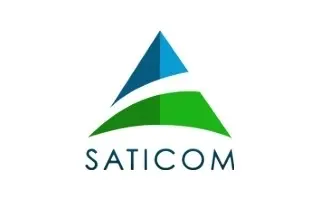 SATICOM Filiale d'Algérie Télécom Logo Saticom Filiale d'Algérie Télécom